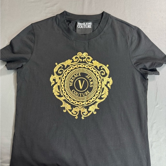 Versace Dresses & Skirts - Versace Jeans Couture Women’s Black T-Shirt Dress Size XL